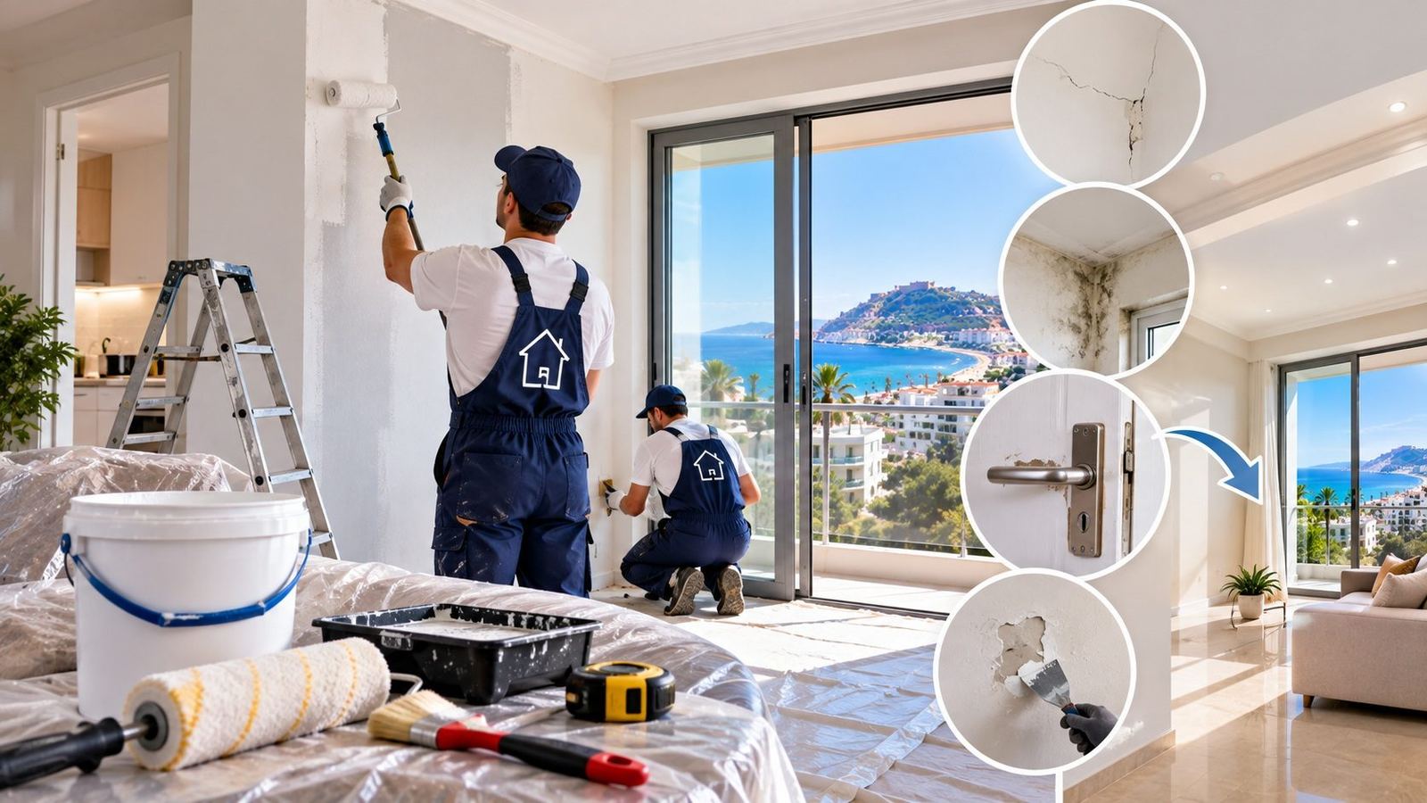 When Does a Home in Alanya Need Painting and Minor Repairs?