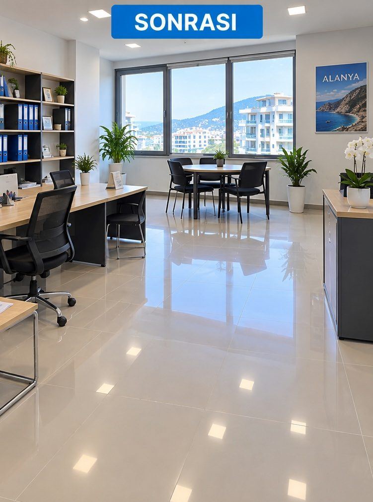 Detailed Office Cleaning in Alanya - after