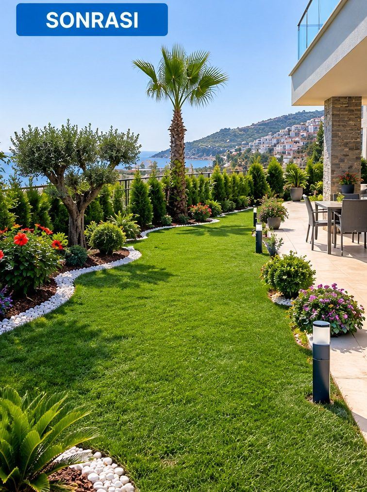 Villa Garden Maintenance & Tidy-Up in Kargicak - after