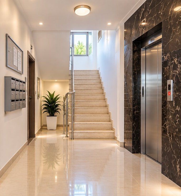 Apartment Building Common Area Cleaning in Alanya - after