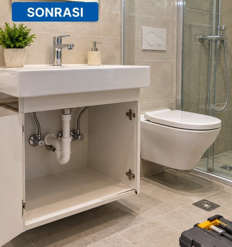 Apartment Water Leak Check & Plumbing Support in Mahmutlar - after