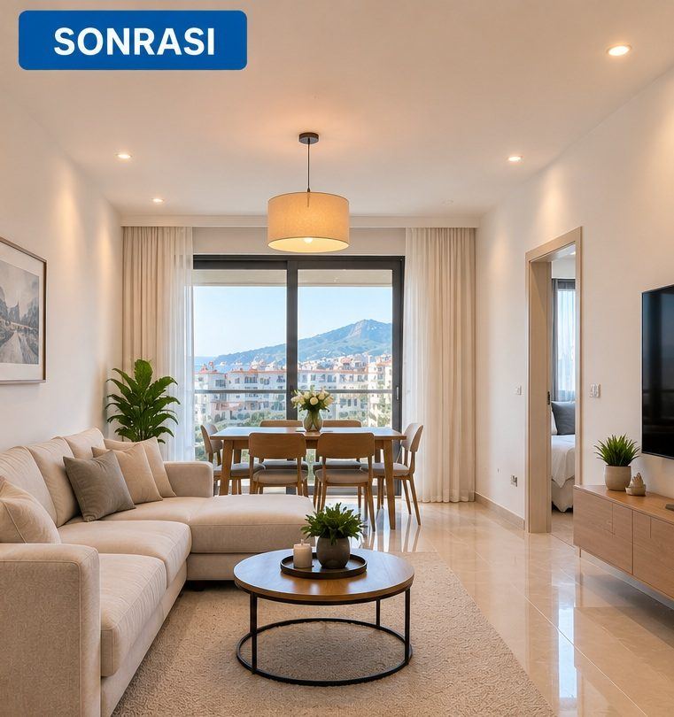 Apartment Painting & Wall Repair in Alanya - after